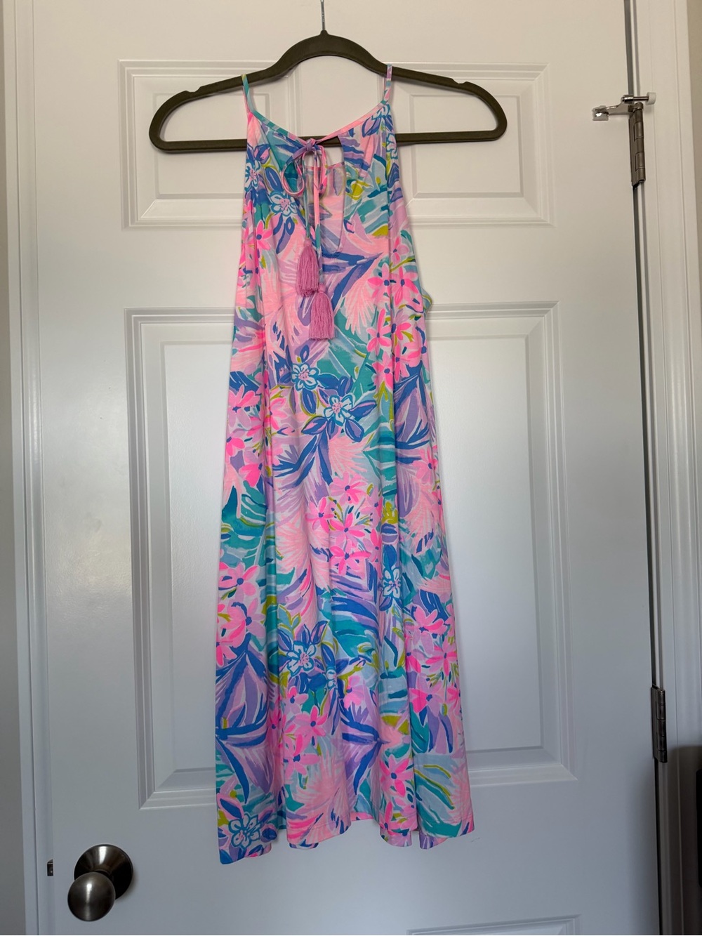 Lilly Pulitzer Margot swing dress size M It was all a dream pink purple - Picture 7 of 11